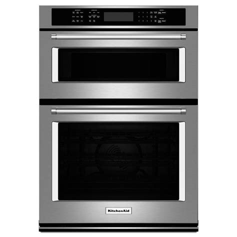 Kitchenaid 30 stainless microwave oven combo electric. Shop KitchenAid Self-Cleaning Convection Microwave Wall ...