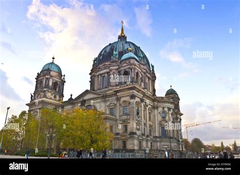 Description Famous Building Of Berlin Cathedral Berliner Dom Berlin