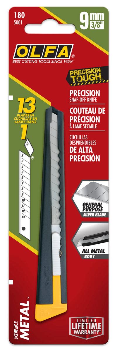 Olfa Metal Multi Purpose Knife 180 Arch Art Supplies