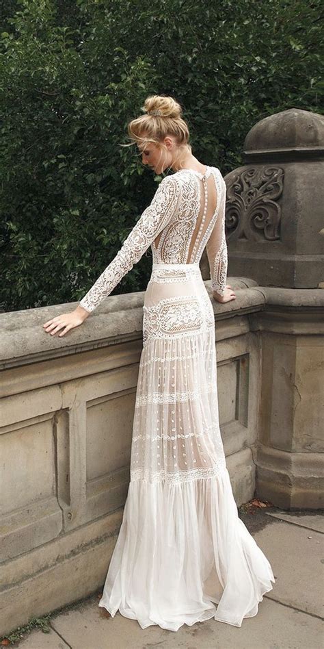 20 Gorgeous Boho Wedding Dresses To Get Inspired In 2022 Emma Loves