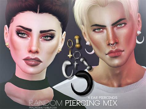 The Sims 4 Piercings A List Of The Best Piercings Cc