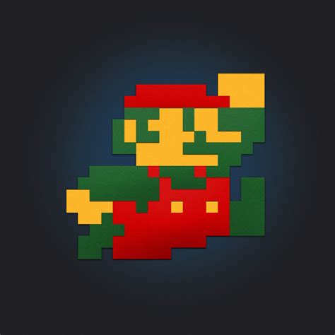 Dribbble 8bit Mario 1024 Ipad By Chris Traganos