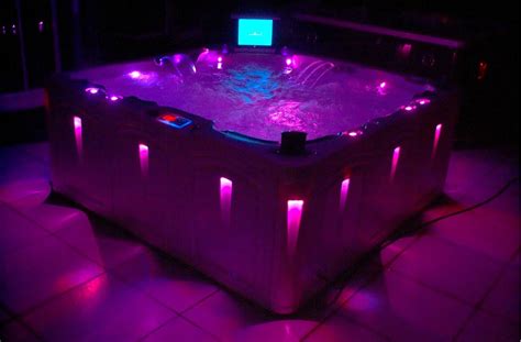 China Europe New Style Outdoor Spa And Jacuzzi For 6 Person Led Light With Tv China Whirlpool