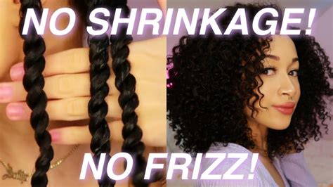 Perfect Twist Out Tutorial 2021 No Frizz Or Shrinkage Type 3b3c