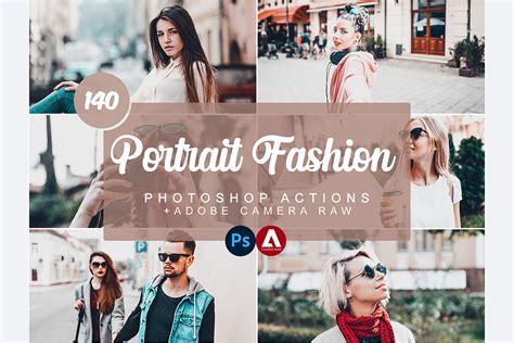 Portrait Fashion Photoshop Actions Graphic By Snipersden · Creative Fabrica