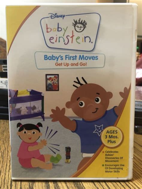 Disney Baby Einstein Babys First Moves Ages 3 Mos Plus Dvd Like