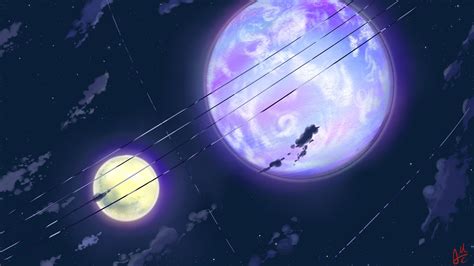 Anime Night Scenery Wallpapers Top Free Anime Night Scenery