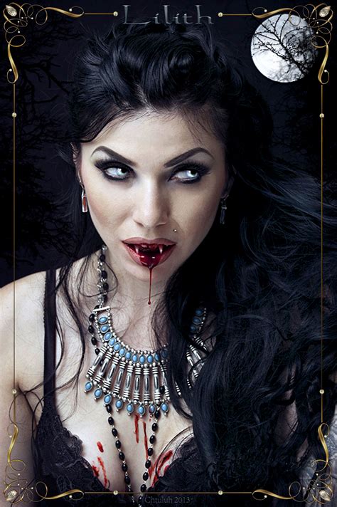 Lilith By Chtuluh On DeviantArt Female Vampire Vampire Pictures Vampire Art
