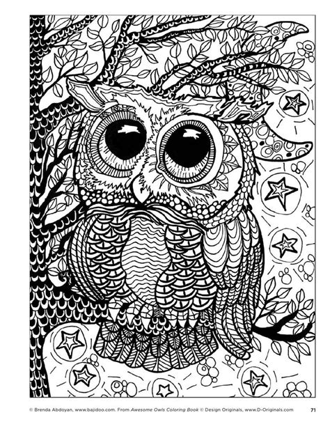 259 Best Kleurplaten Owls Images On Pinterest Owls