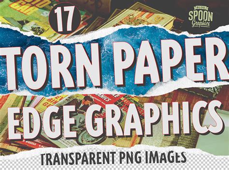 Download My Free Torn Paper Edge Graphics To Create Realistic Collage
