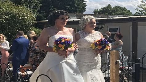 Transgender Wedding Denise And Kristiana Taylor From Sonora Fields Sittingbourne Renew Vows