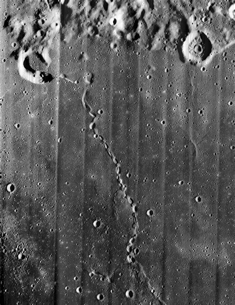 Chain Of Elliptical Craters On The Moon Wide And Detail The Planetary Society