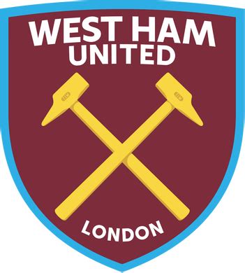 West ham united logo by unknown author license: Links - WELCOME TO THE OFFICIAL WEST HAM UNITED SUPPORTERS ...