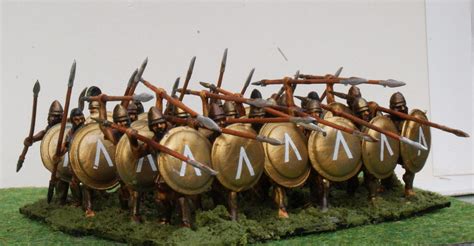 24 Immortal Miniatures Spartan Hoplites Second Phalanx Flickr