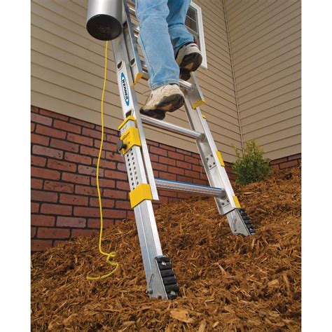 Werner D1700 Aluminum 16 Ft Type 2 225 Lbs Capacity Extension Ladder