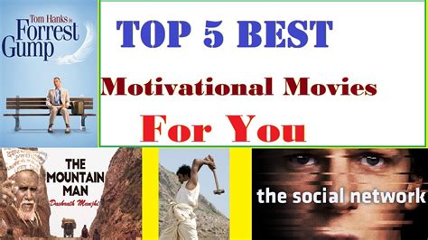 Top 5 Best Motivational Movies Youtube
