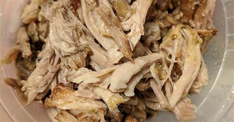 2 Quarts Of Shredded Pork Ready For Sauces For Two People This Week Imgur