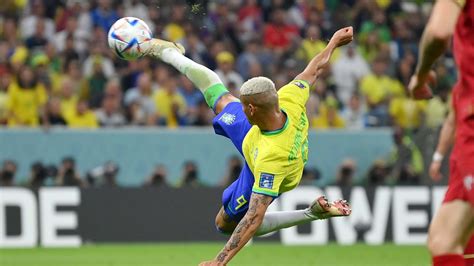 vídeo el golazo de richarlison en el brasil vs serbia elegido el mejor del mundial qatar 2022