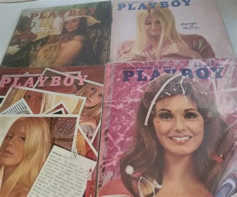 Lot Of Playboy Magazine Playmate Of The Year Issues