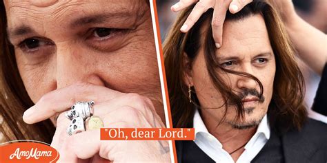 Johnny Depp S Fans Notice His Rotting Teeth After He Held Back Tears