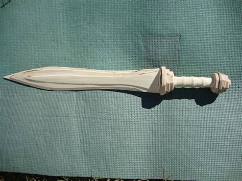 Wooden Sword Roman Gladius Etsy