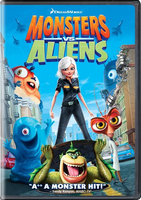 Monsters Vs Aliens Amazon De Dvd Blu Ray