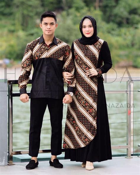 Model Baju Couple Batik Kombinasi Keluarga Desain Baju Pengantin