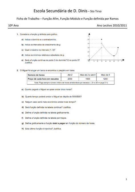 PDF Escola Secundária de D Dinis Sto Tirso Ficha de Qual é o