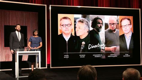 The Film Academy Led The Announcement Of Oscar Nominations In Person Celeb Jabber