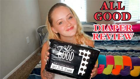 All Good Diapers Review Youtube