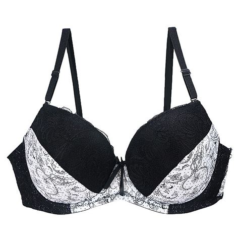Super Boost Padded Add 2 Cups Push Up Lace Bra Plunge Underwire