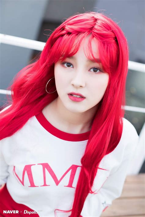 See more ideas about nancy, nancy momoland, nancy jewel mcdonie. MOMOLAND Nancy with red hair by Naver x Dispatch - Sexy K-pop