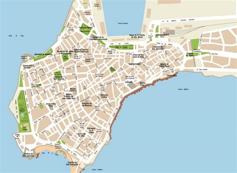 Mapas Detallados De Cádiz Para Descargar Gratis E Imprimir
