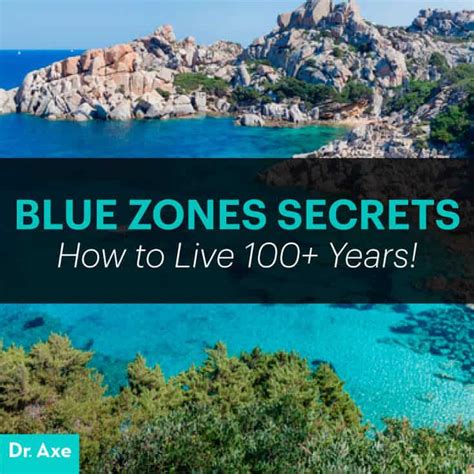 Blue Zones Secrets How To Live Years Dr Axe