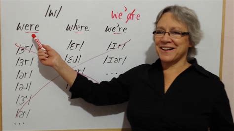 How To Pronounce Were Where Were American English Pronunciation