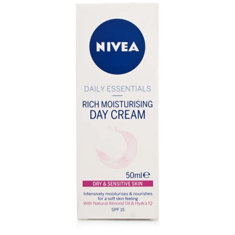 Nivea Daily Essentials Rich Moisturising Day Cream 50ml Chemist Direct