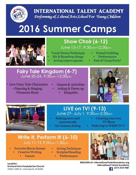 Summer Camp At International Talent Academy