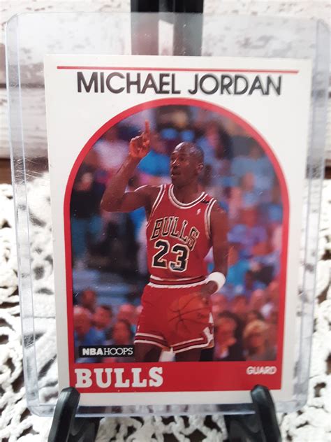 Vintage 1989 Michael Jordan Hall Of Fame Basketball Player Nba
