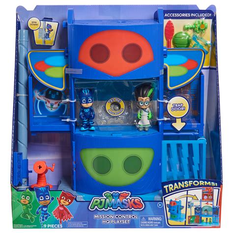 Pj Masks Mission Control Hq Playset View All Toys Meijer Grocery