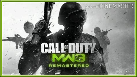 Call Of Duty Modern Warfare 3 Music Of Mw3 End Credits Youtube