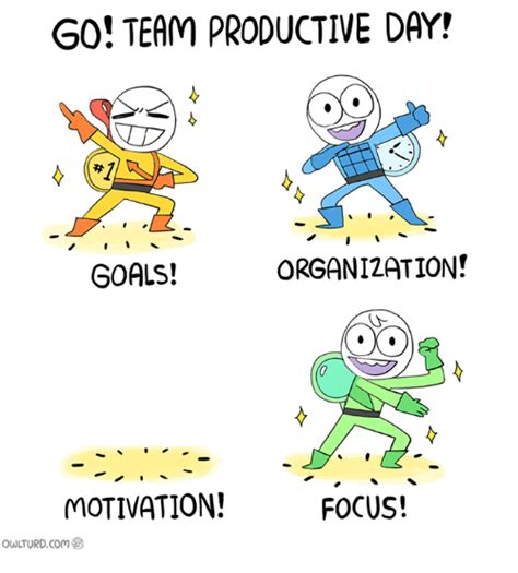 Goals Memes And Focus Go Team Productive Day S Organization Goals