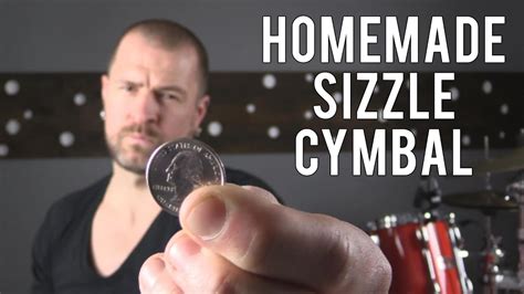 Drum Hack Homemade Sizzle Cymbal Youtube
