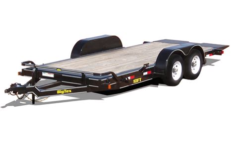 Big Tex 10ft 83 X 18 Pro Series Full Tilt Bed Equipment Trailer