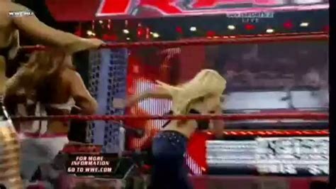 mickie james kelly kelly and candice michelle vs jillian hall katie lea and beth phoenix video