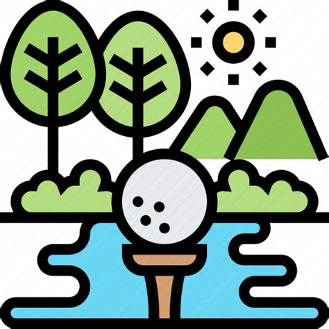 Activity Golf Field Recreation Sports Icon Download On Iconfinder