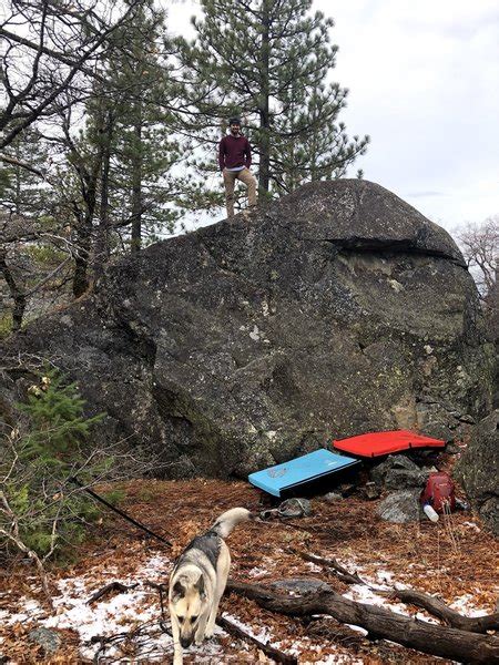 Climbing In Ponderosa Boulder Lake Tahoe