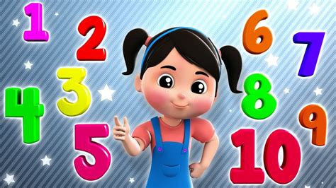 Number Song Number Counting 1 To 10 Video For Children