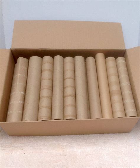24 Recycled Paper Towel Rolls PT Tubes Cardboard Rolls Etsy