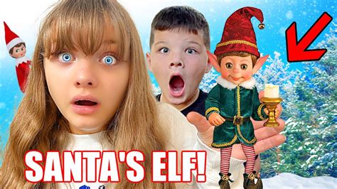 We Caught Santa S Elf Aubrey And Caleb Save Christmas Youtube
