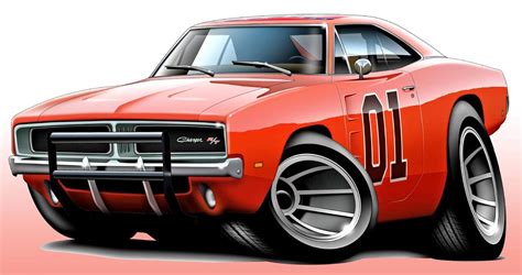 General Lee Dodge Charger Muscle Car Art Print New Ebay
